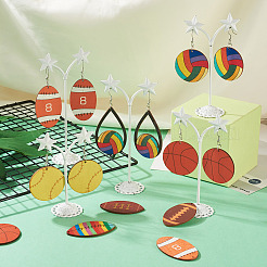 Наборы для самостоятельного изготовления спортивных мячей из дерева и латуни&nbsp;DIY-TA0010-47