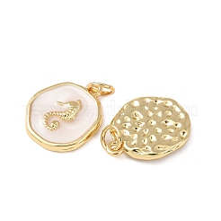 Латунные подвески&nbsp;KK-C143-37B-02