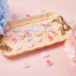 60шт 6 цвета смолы кабошоны аксессуары&nbsp;RESI-YS0001-06