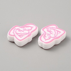 Силиконовые фокусные бусы на день матери&nbsp;SIL-WH0002-68