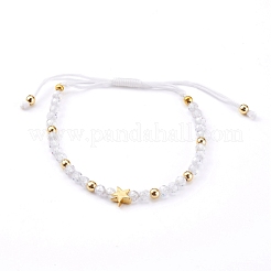 Ensembles de bracelets tressés en nylon réglable&nbsp;BJEW-JB06015