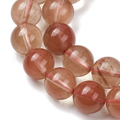 Perles de feldspath andésine naturelle en brins&nbsp;GG-CBA0251-A01-8mm