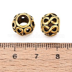 Tibetische Stil Legierung Großlochperlen&nbsp;FIND-Q121-14AG