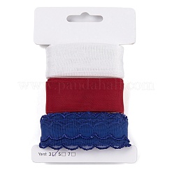 Ensembles de rubans en polyester et polycoton pour le jour de l'indépendance&nbsp;SRIB-A015-02A-06