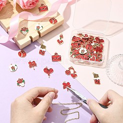 45 шт. 9 стиля подвески из сплава и эмали на тему Дня святого Валентина&nbsp;FIND-CJ0003-80