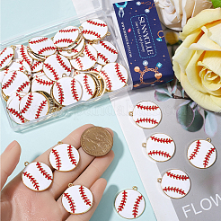 Подвески из эмали из сплава с покрытием 60 шт.&nbsp;FIND-SC0012-49