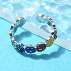 Латунные открытые манжеты для женщин&nbsp;RJEW-R005-03P