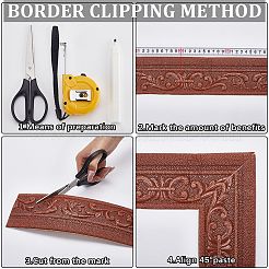 2 autocollant mural autocollant 2 styles&nbsp;DIY-CP0012-21A