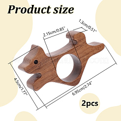 Supporto per pagina pollice in legno&nbsp;AJEW-WH0077-119B