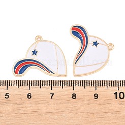 Anhänger aus Sportlegierung mit Emaille&nbsp;ENAM-C035-01C