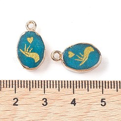 Натурального белого нефрита подвески G-C102-08B-G