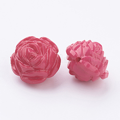 Непрозрачные акриловые бусины&nbsp;MACR-S635-7