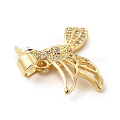 Стойки обшивки латунь микро проложить Циркон подвеску&nbsp;KK-E072-10G