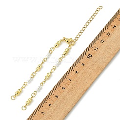 Herstellung von runden Perlenarmbändern aus galvanisiertem&nbsp;AJEW-JB01641
