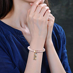 50шт 2 цвета латунные бусины&nbsp;KK-BBC0016-51