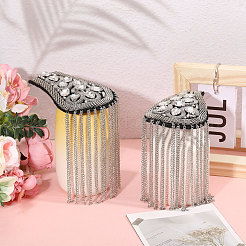 Spalline nappa alla moda 2 pz&nbsp;DIY-FH0008-89C-P