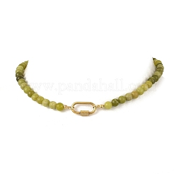 Collares redondos de cuentas de piedras naturales mixtas para mujer&nbsp;NJEW-JN06452