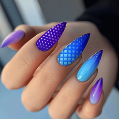 DIY-Nagelkunst-Vorlagen aus Edelstahl&nbsp;MRMJ-WH0092-066