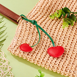 1 шт. брелки из искусственной кожи&nbsp;KEYC-TA0001-45