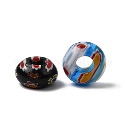 Main millefiori perles au chalumeau européennes&nbsp;LK-R010-M