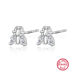 Pendientes de plata con forma de insecto S925&nbsp;YF0930-2