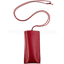 1 custodia per occhiali in pelle PU&nbsp;ABAG-CN0001-85D