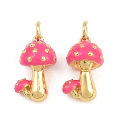 Pendentifs d'émail en laiton &nbsp;KK-CBA3297-09G
