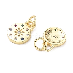 Латунные микро проложить кубического циркония подвески&nbsp;KK-D357-39G