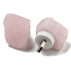 Nuggets natürliches Rosenquarz-USB-Nachtlicht&nbsp;G-Q170-02J