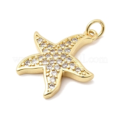 Messing micro pave klare zirkonia anhänger&nbsp;KK-Z160-14G-02