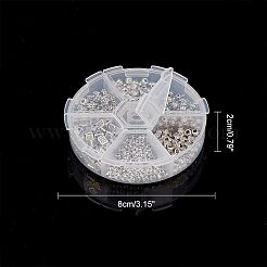 Тибетском стиле сплав Шарики прокладки&nbsp;TIBE-NB0001-13AS