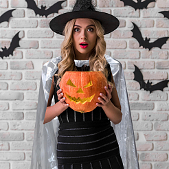 Тканевый плащ для мужчин и женщин косплей на хеллоуин&nbsp;AJEW-WH20067-055B