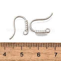 Крючки для сережек из нержавеющей стали 304 со стразами&nbsp;STAS-D310-01P-02