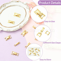10 шт. 5 стиля латунных застежек для часового ремешка&nbsp;KK-CJ0004-05