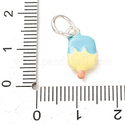 Pendentifs d'émail en laiton &nbsp;KK-CBA260B-07P
