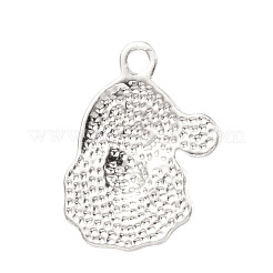 Pendentifs en émail d'alliage plaqué or léger&nbsp;ENAM-F044-01G-FF