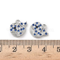 Латунные микро проложить кубического циркония подвески&nbsp;KK-L250-05P