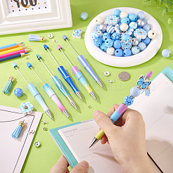 Пластиковые шариковые ручки&nbsp;DIY-TA0012-72