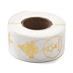 Étiquettes adhésives en rouleau sur le thème de Noël&nbsp;DIY-S001-07C
