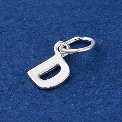 925 ciondolo a forma di lettera in argento sterling&nbsp;LS-STER-C012-01S-D