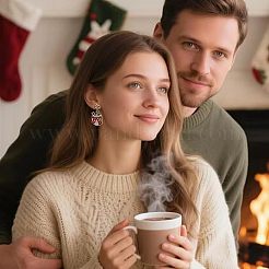 Литые эмаль болтающиеся серьги стержня&nbsp;FS-WG2163E-01