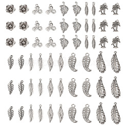 100шт 10 стиля подвески из сплава в тибетском стиле&nbsp;TIBE-TA0001-34