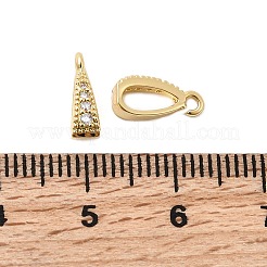 Латунные микро проложить четкие кубического циркония кулон поручительств&nbsp;LS-KK-G542-03G-02