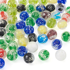 50шт светящиеся бусины лэмпворк ручной работы&nbsp;LAMP-TA0002-13