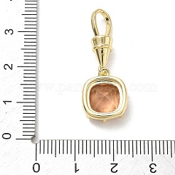 Pendenti in ottone con zirconi cubici&nbsp;CU-CBA6980-06G