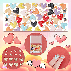 Подвески из сплава эмали 64шт 16 стиля&nbsp;ENAM-PH0002-53