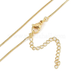 Colliers à chaîne en laiton micro pavé avec pendentif en zircone cubique transparent pour femmes&nbsp;NJEW-U015-06P-02