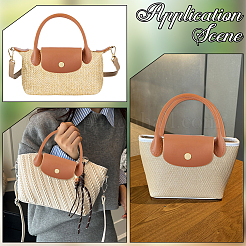 Kits de fabrication de sacs à main en cuir PU à faire soi-même&nbsp;PURS-CL0001-43A