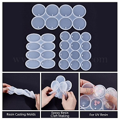 3 шт. 3 стильные силиконовые Молды для подвески «сделай сам»&nbsp;DIY-HY0002-73