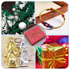 2 рулон металлизированной нити 2 цветов&nbsp;OCOR-TA0001-87